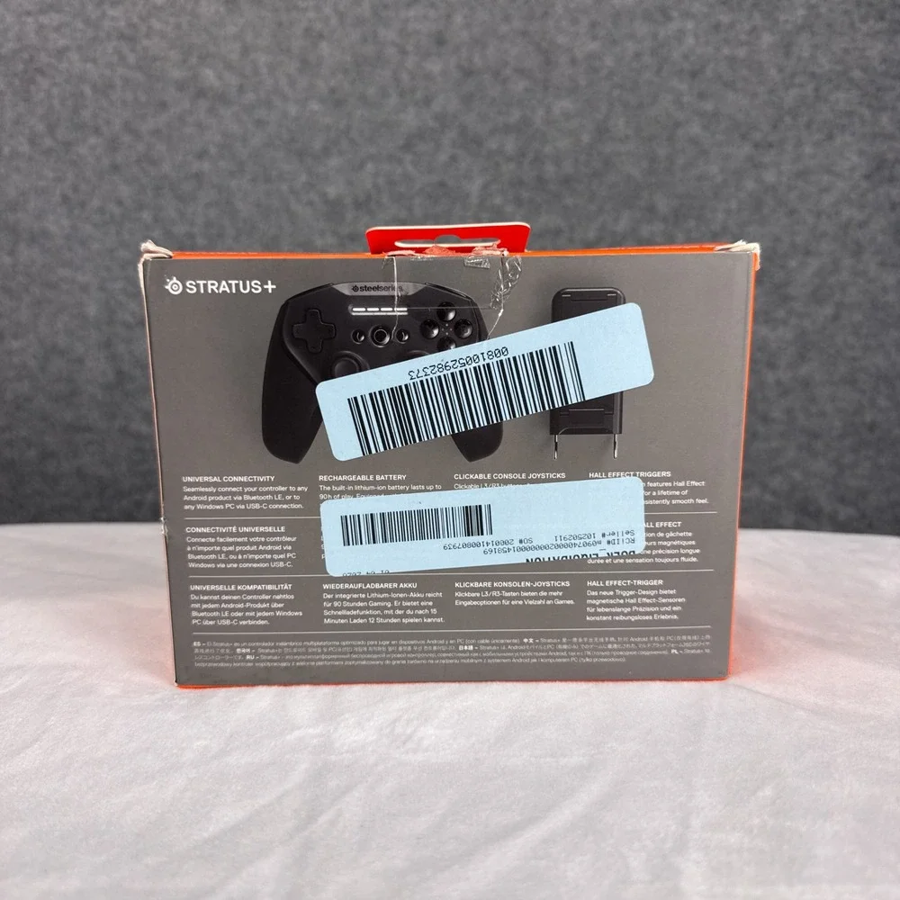 SteelSeries Stratus+ Wireless Mobile Gaming Controller Android PC Bluetooth
